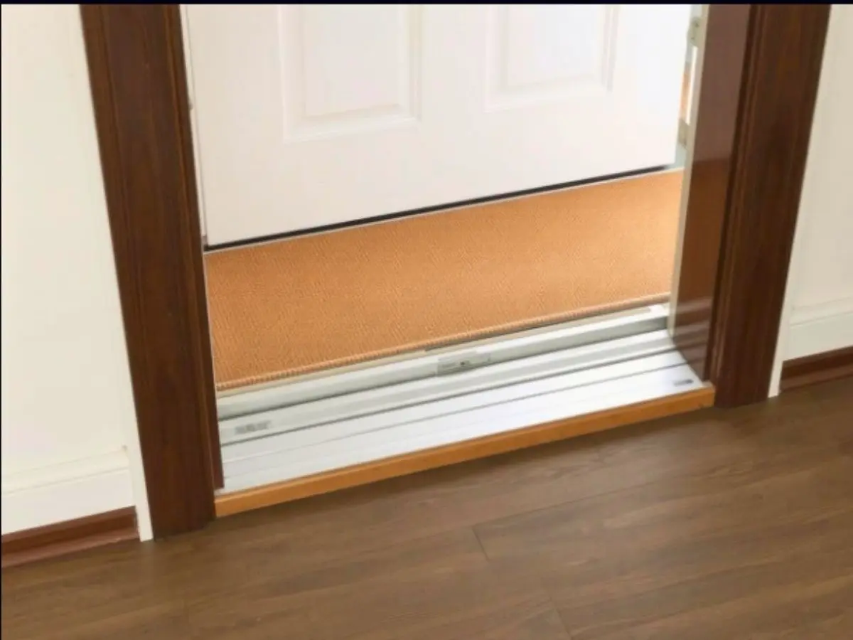 Best Practices for Floating Floor Meets Exterior Door Threshold