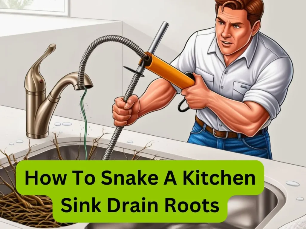 How To Snake A Kitchen Sink Drain Roots