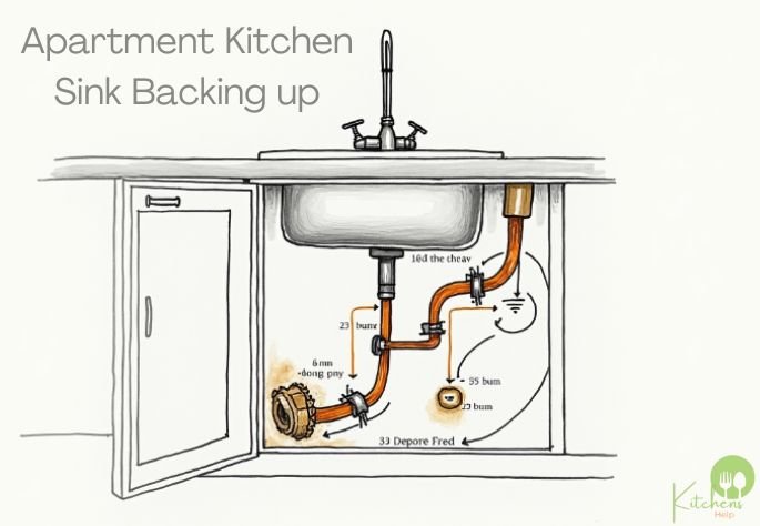 Apartment Kitchen Sink Backing up