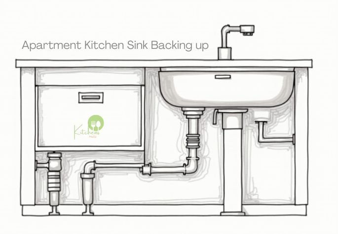 Apartment Kitchen Sink Backing up