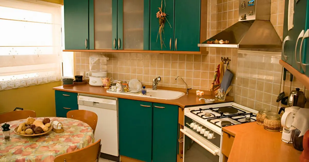 70s Kitchen Remodel Before and After