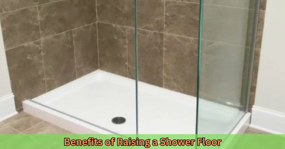 How to Raise a Shower Floor