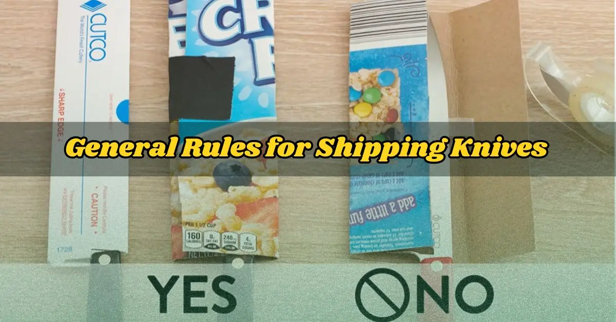 Can You Ship Knives Through USPS
