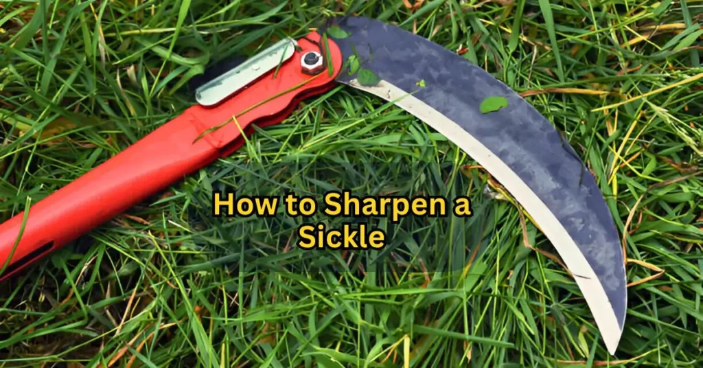 How to Sharpen a Sickle