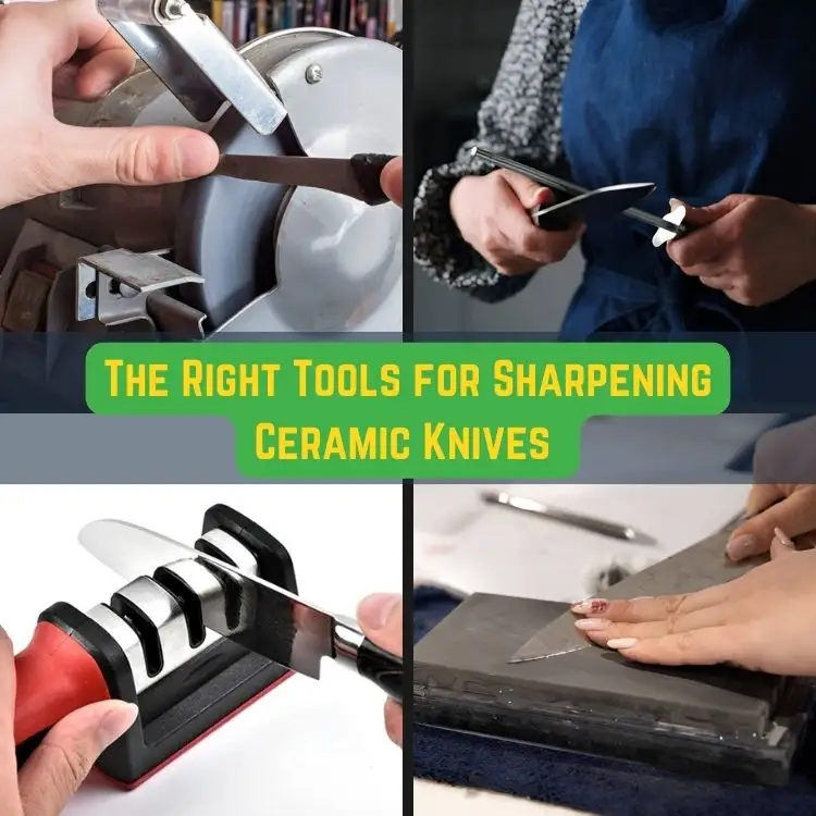 The right tools for sharpening ceramic knives