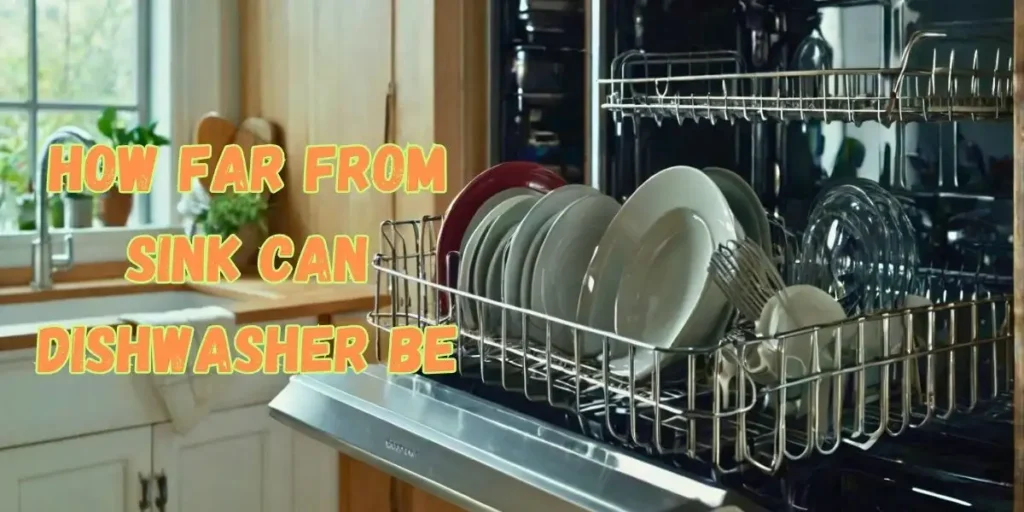 How Far from Sink Can Dishwasher Be